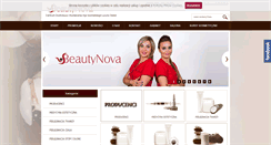 Desktop Screenshot of beautynova.pl